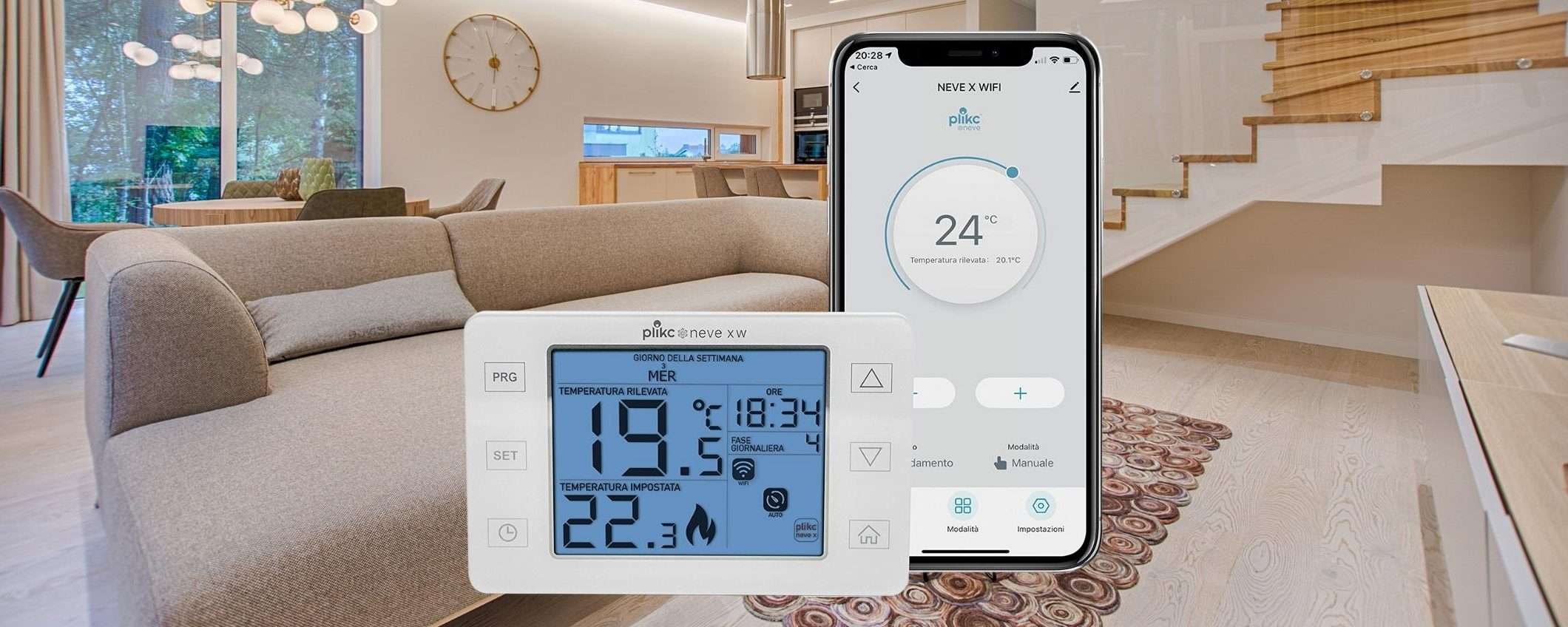 Accendi i termosifoni in modo SMART: Cronotermostato digitale WOW Accendi i termosifoni in modo SMART: Cronotermostato digitale WOW