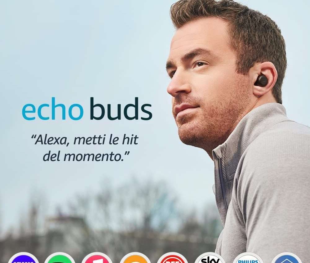 Amazon Echo Buds in forte sconto: le migliori CUFFIE ECONOMICHE con ANC Amazon Echo Buds in forte sconto: le migliori CUFFIE ECONOMICHE con ANC