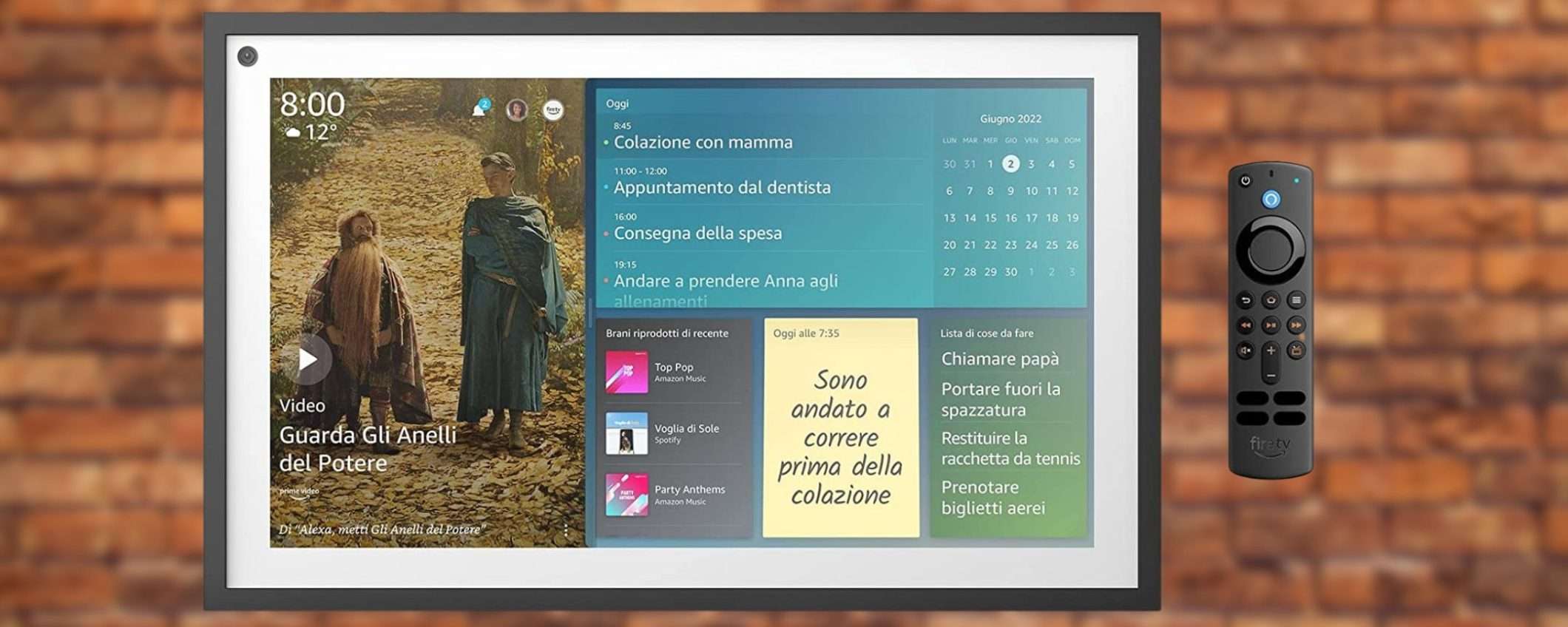 Amazon Echo Show 15 da oggi è anche una smart TV: MERAVIGLIA (in sconto)