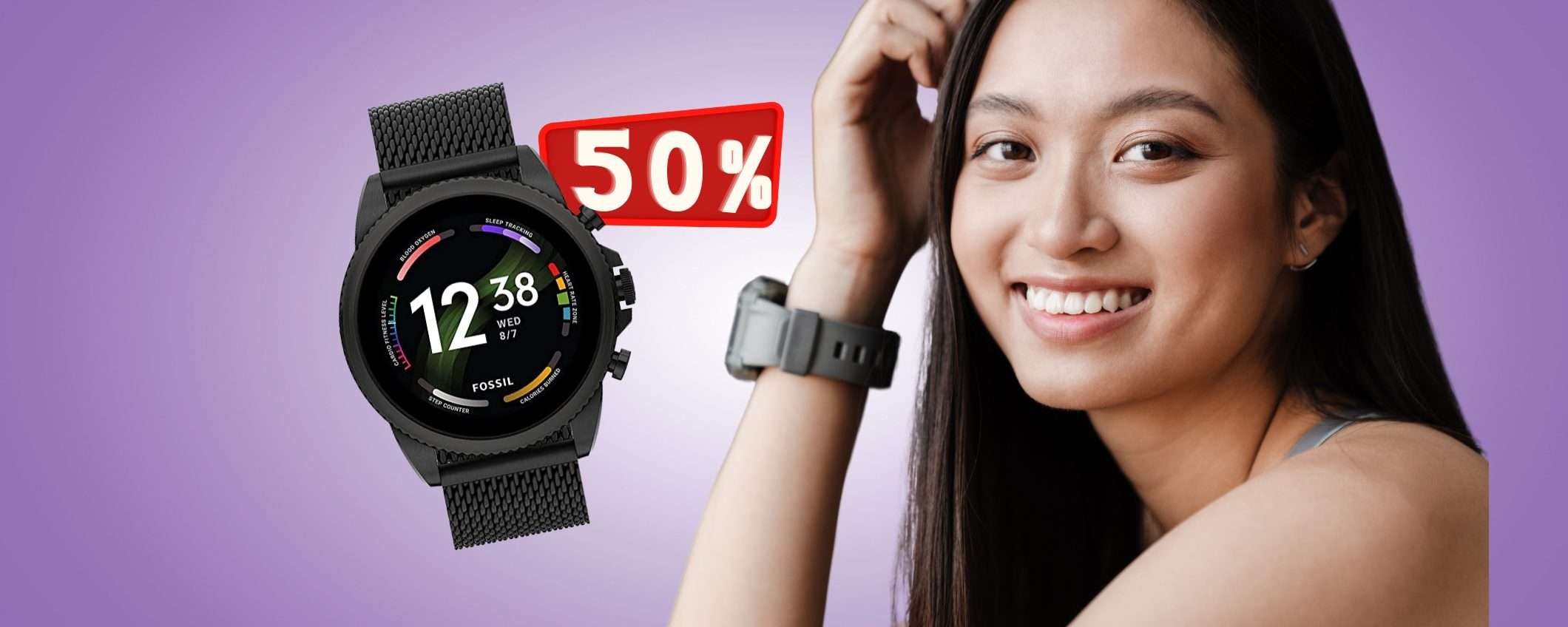 Fossil Smartwatch Gen 6 in offerta a metà prezzo: tecnologia ed eleganza sempre al polso Fossil Smartwatch Gen 6 in offerta a metà prezzo: tecnologia ed eleganza sempre al polso