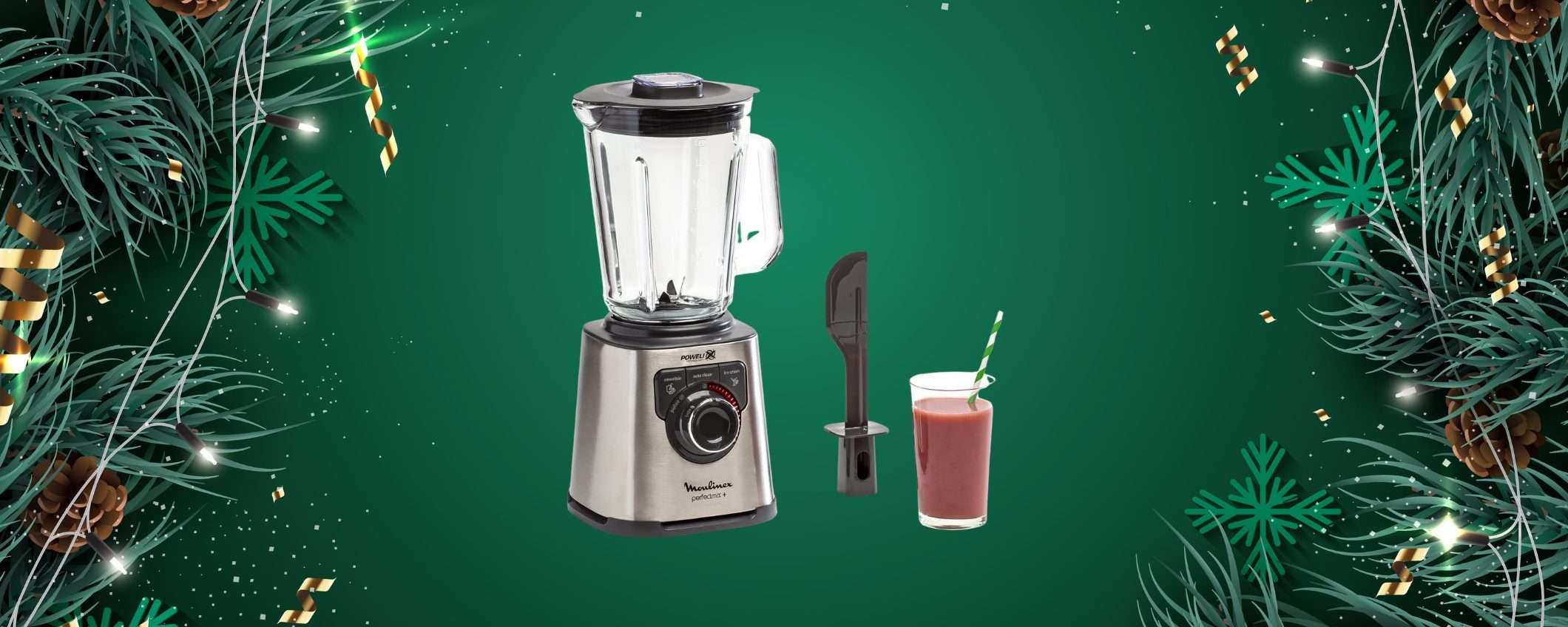 Frullatore: è il momento di acquistarlo, Moulinex in GRAN SCONTO Frullatore: è il momento di acquistarlo, Moulinex in GRAN SCONTO