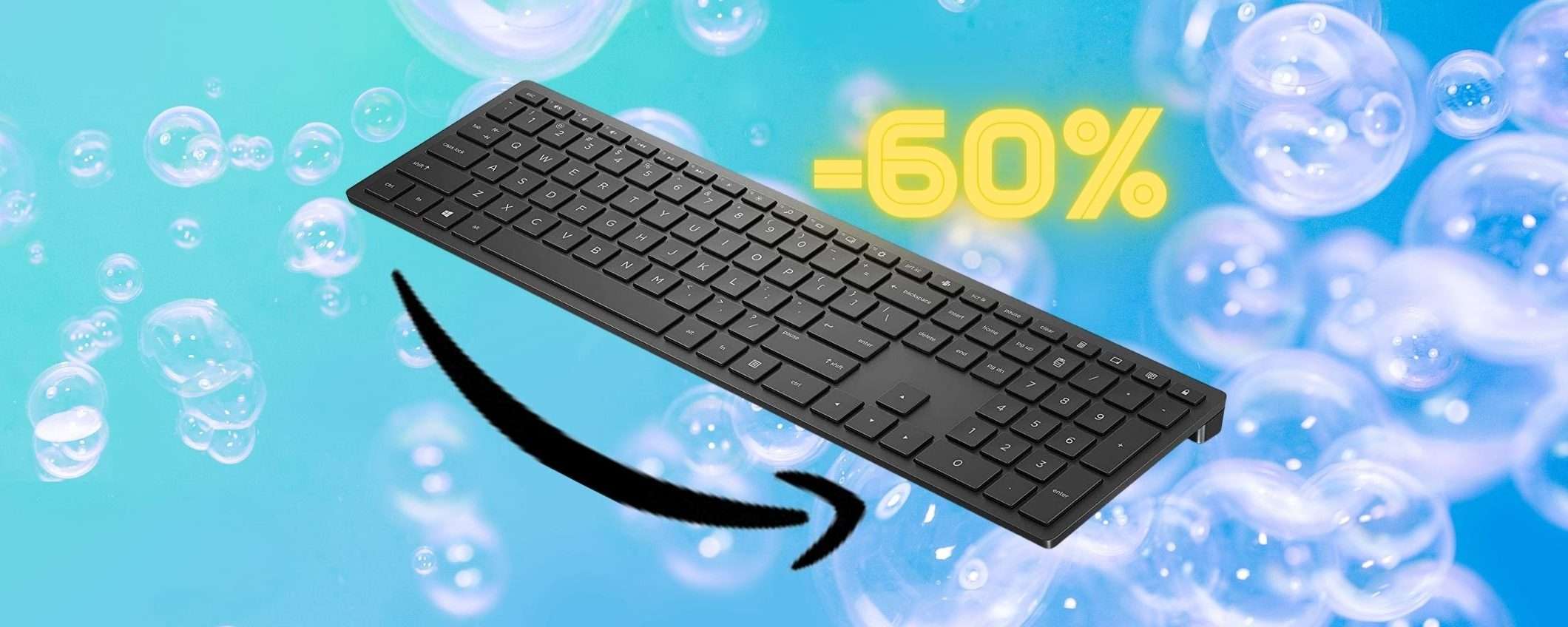 HP Pavilion 600: tastiera wireless ECCEZIONALE al 60% HP Pavilion 600: tastiera wireless ECCEZIONALE al 60%
