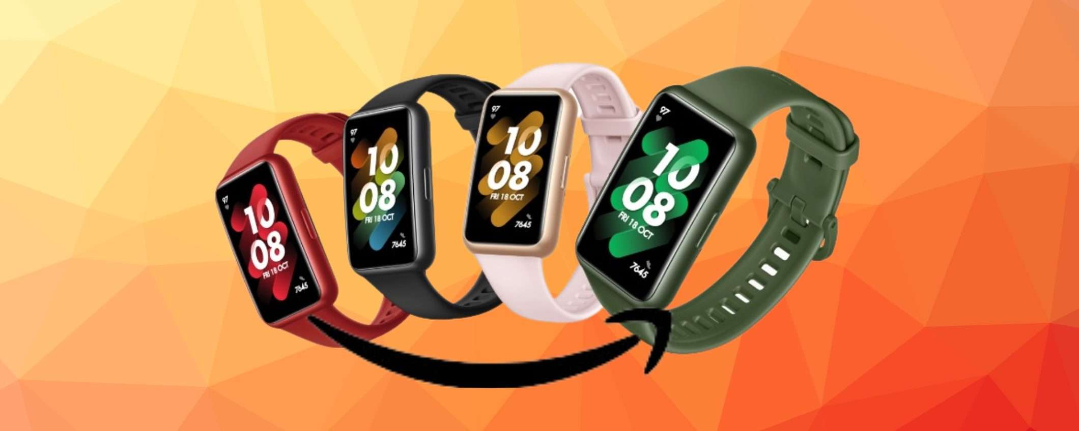 Huawei Band 7: il 2023 inizia subito alla grande con Amazon (-17%) Huawei Band 7: il 2023 inizia subito alla grande con Amazon (-17%)
