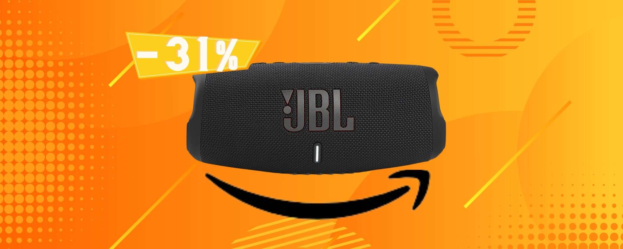 JBL Charge 5: lo speaker portatile MOSTRUOSO a prezzo WOW su Amazon JBL Charge 5: lo speaker portatile MOSTRUOSO a prezzo WOW su Amazon