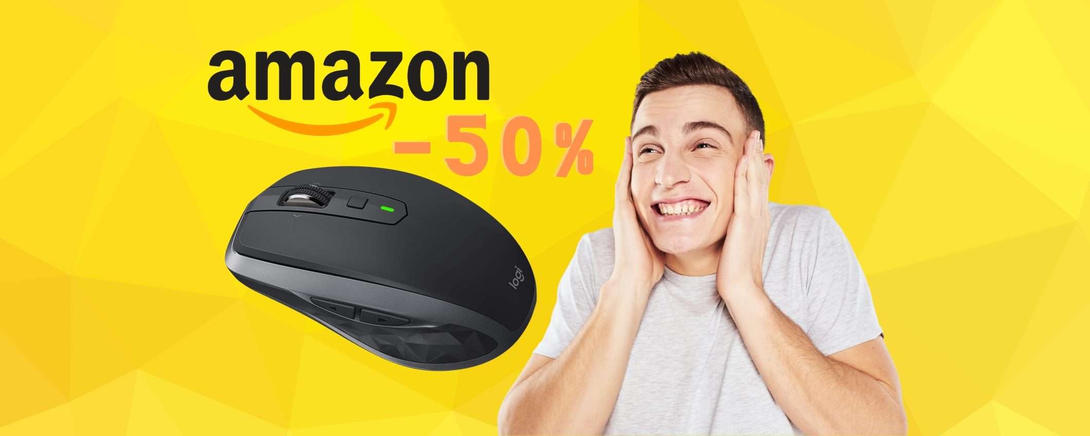 Logitech MX Anywhere 2S: il mouse wireless definitivo al 50% di SCONTO Logitech MX Anywhere 2S: il mouse wireless definitivo al 50% di SCONTO