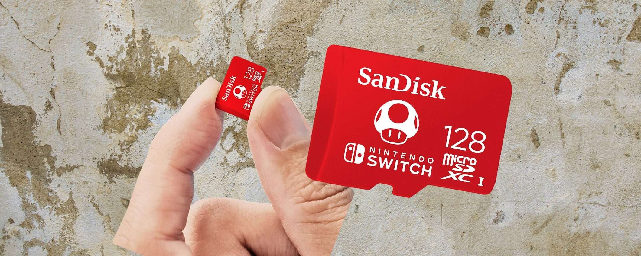 128 GB in più sulla tua Nintendo Switch con soli 23€: scheda SD WOW 128 GB in più sulla tua Nintendo Switch con soli 23€: scheda SD WOW
