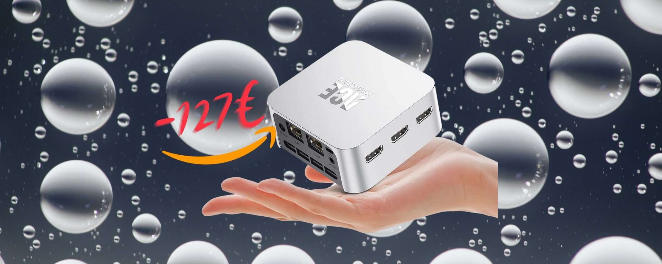 Mini PC con 8GB di RAM e SSD da 256GB a prezzo SHOCK (-128€) Mini PC con 8GB di RAM e SSD da 256GB a prezzo SHOCK (-128€)