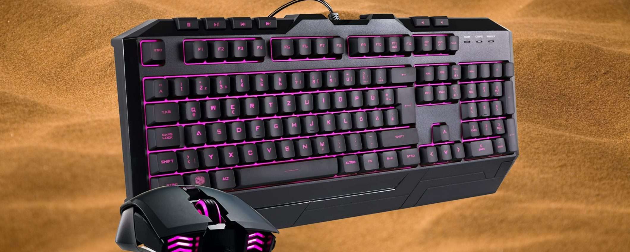Mouse e tastiera Cooler Master a 6€ su Amazon: possibile ERRORE di prezzo, corri Mouse e tastiera Cooler Master a 6€ su Amazon: possibile ERRORE di prezzo, corri