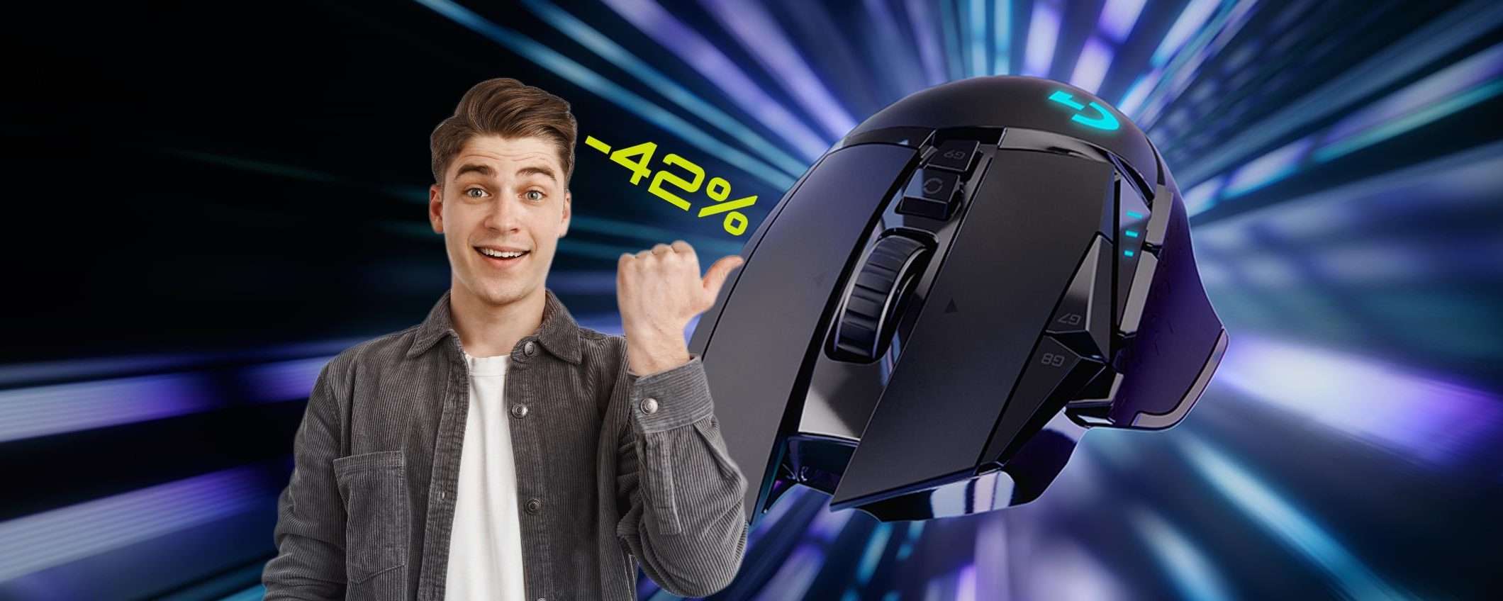 Mouse Logitech SUPER preciso ad un prezzo irripetibile (SCONTO 42%) Mouse Logitech SUPER preciso ad un prezzo irripetibile (SCONTO 42%)