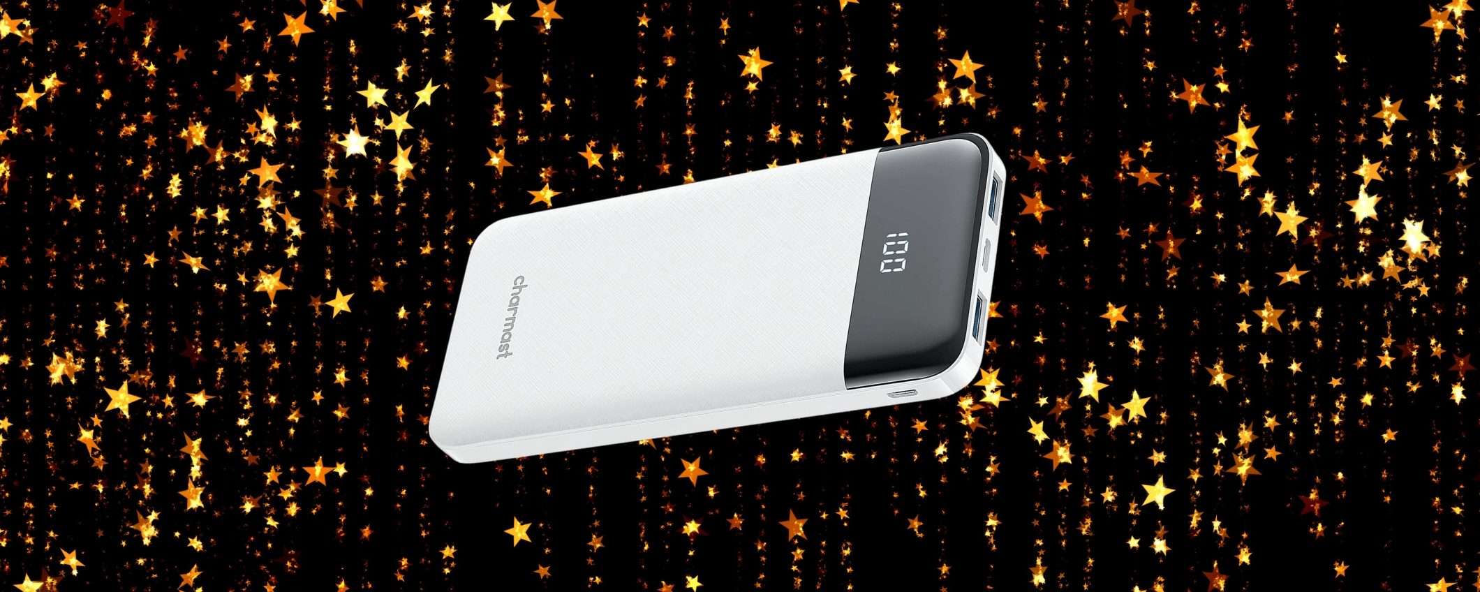 Power bank 10400mAh: sottile quanto il tuo smartphone, ha 3 ricariche Power bank 10400mAh: sottile quanto il tuo smartphone, ha 3 ricariche
