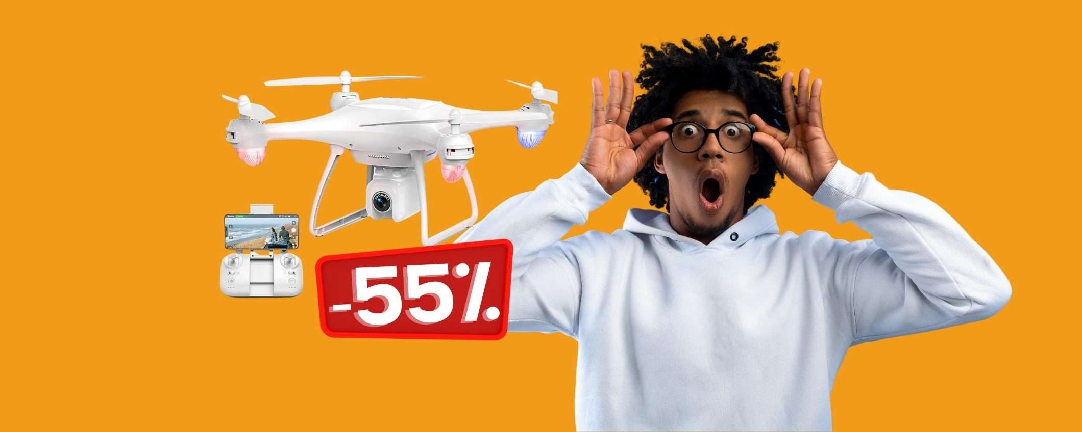 Il regalo perfetto è questo DRONE: ora su Amazon a POCHISSIMO (-55%) Il regalo perfetto è questo DRONE: ora su Amazon a POCHISSIMO (-55%)