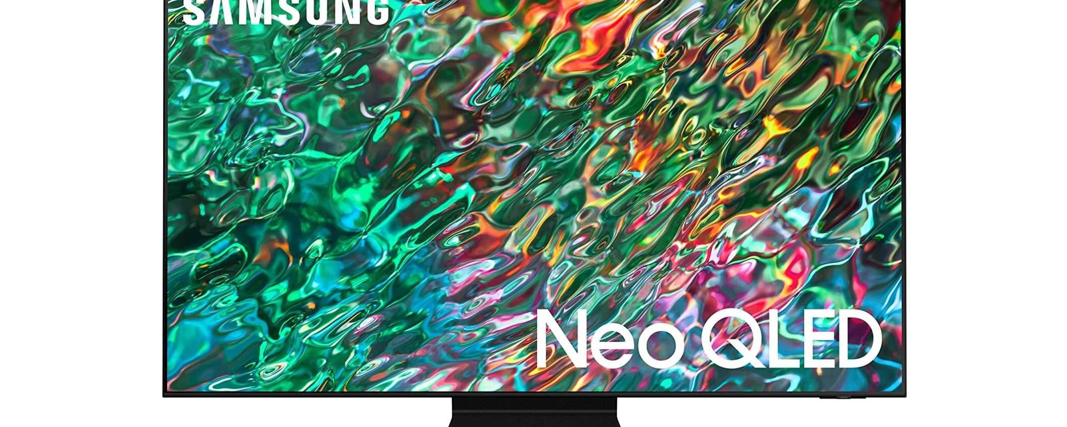 Nuovo TV per Natale? C'è un Samsung Neo QLED a META' PREZZO su Amazon Nuovo TV per Natale? C'è un Samsung Neo QLED a META' PREZZO su Amazon