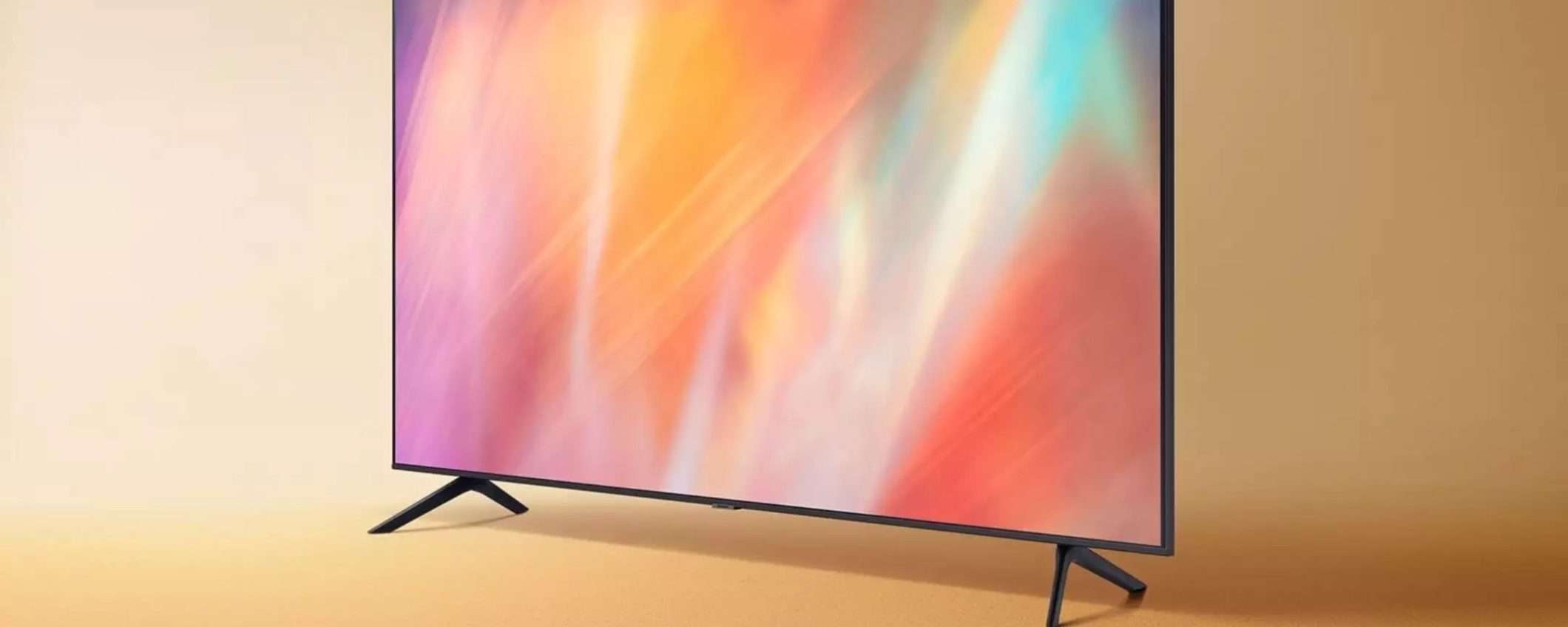 Questo Smart TV di Samsung è in SUPER OFFERTA su Amazon: costa 349€ (anche in 5 rate) Questo Smart TV di Samsung è in SUPER OFFERTA su Amazon: costa 349€ (anche in 5 rate)