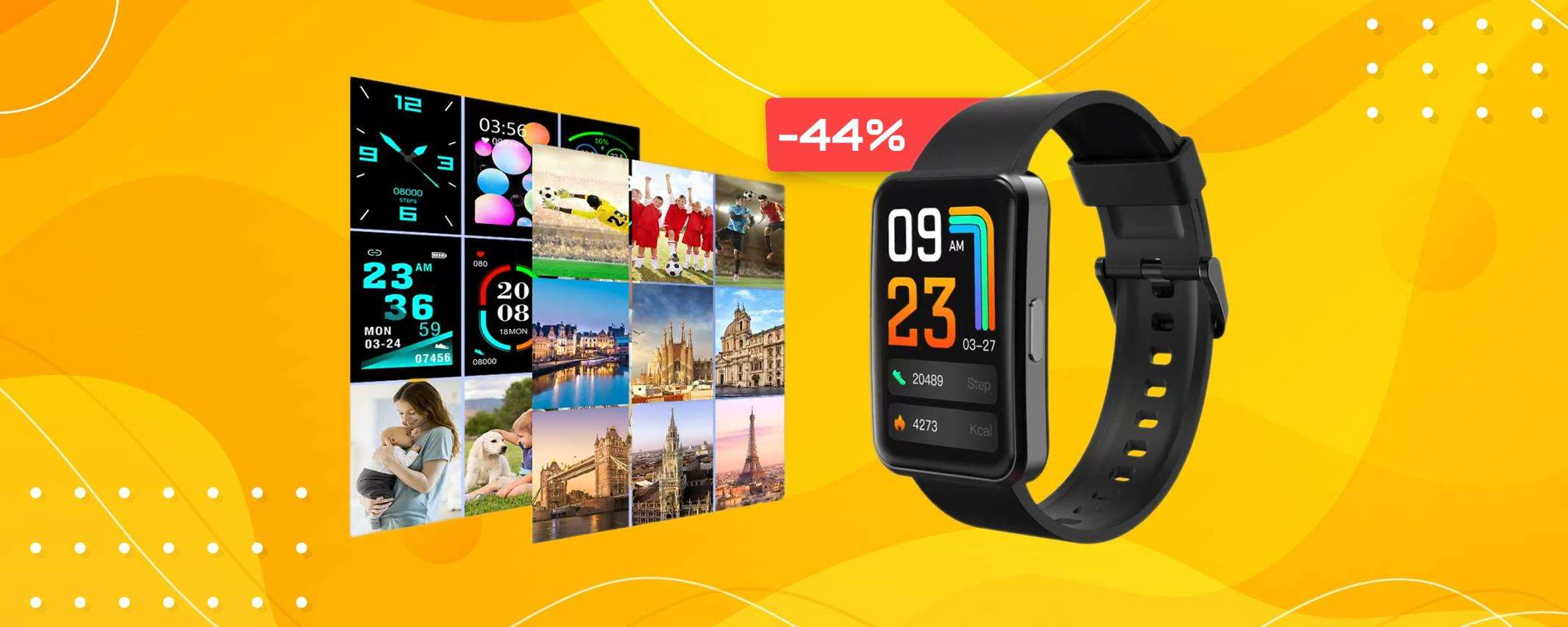 Smartwatch completissimo ed impermeabile a soli 39€: PAZZIA Amazon Smartwatch completissimo ed impermeabile a soli 39€: PAZZIA Amazon