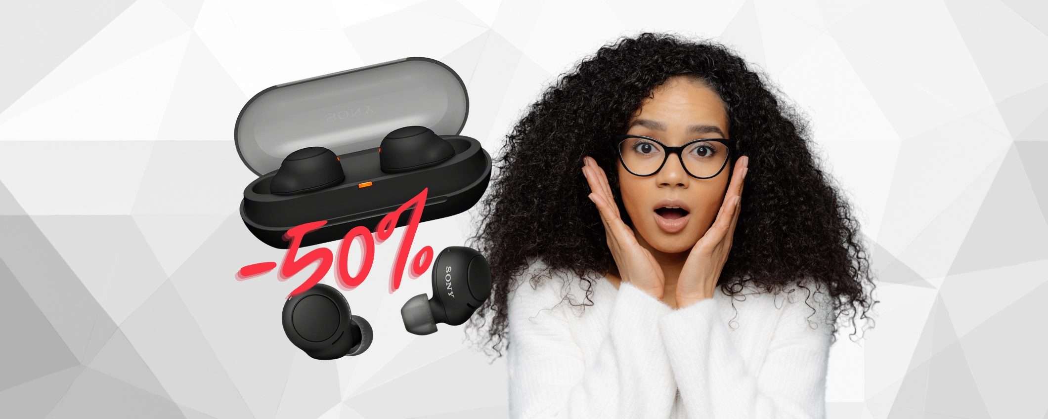 Sony WF-C500: auricolari wireless EPICI a prezzo TAGLIATO (-50%) Sony WF-C500: auricolari wireless EPICI a prezzo TAGLIATO (-50%)