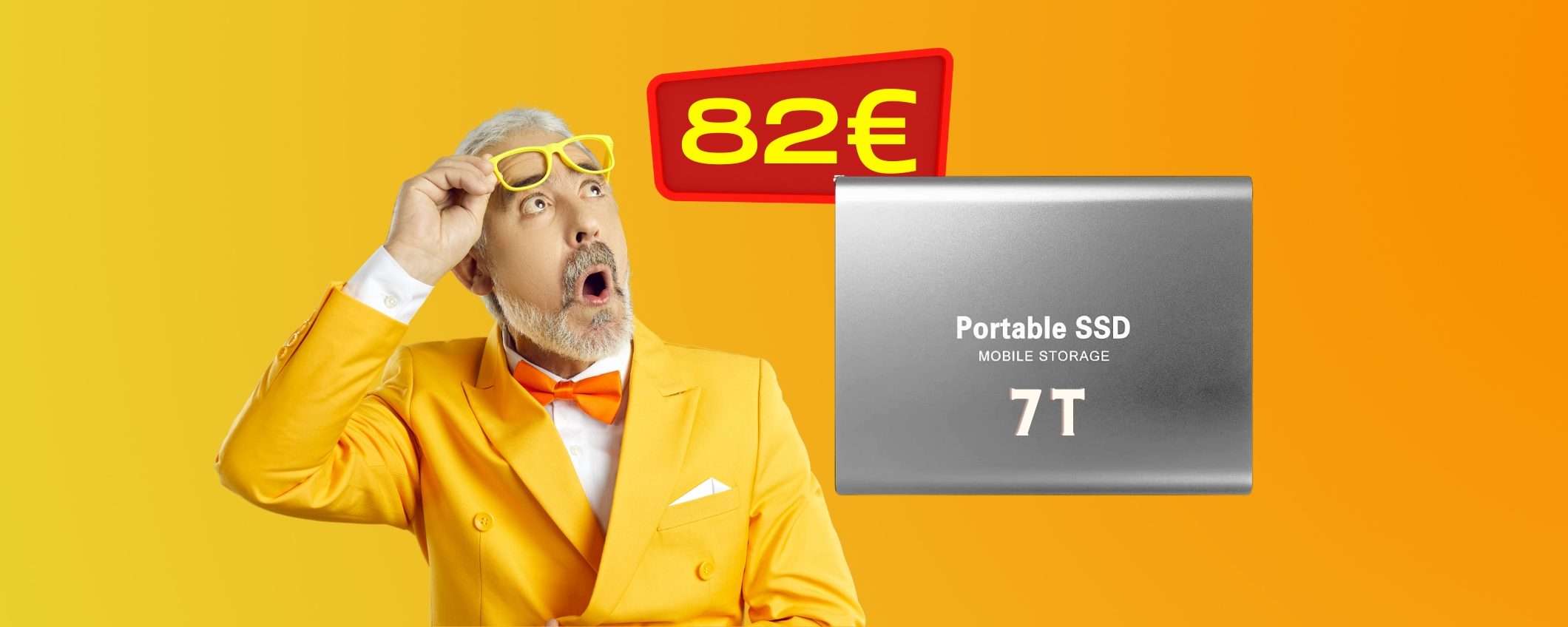 SSD portatile da 7T a 82€: Black Friday finito, PAZZIE di Amazon NO SSD portatile da 7T a 82€: Black Friday finito, PAZZIE di Amazon NO