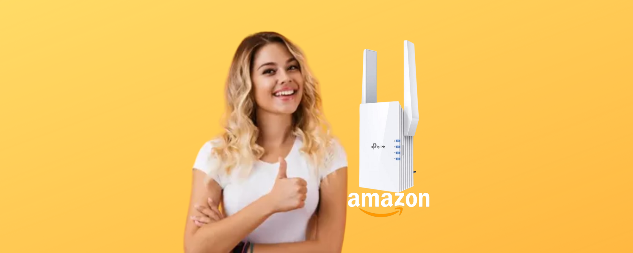 Tp-Link ripetitore Mesh Wi-Fi 6: risolvi i problemi di connettività a un prezzo piccolo (64,99€)