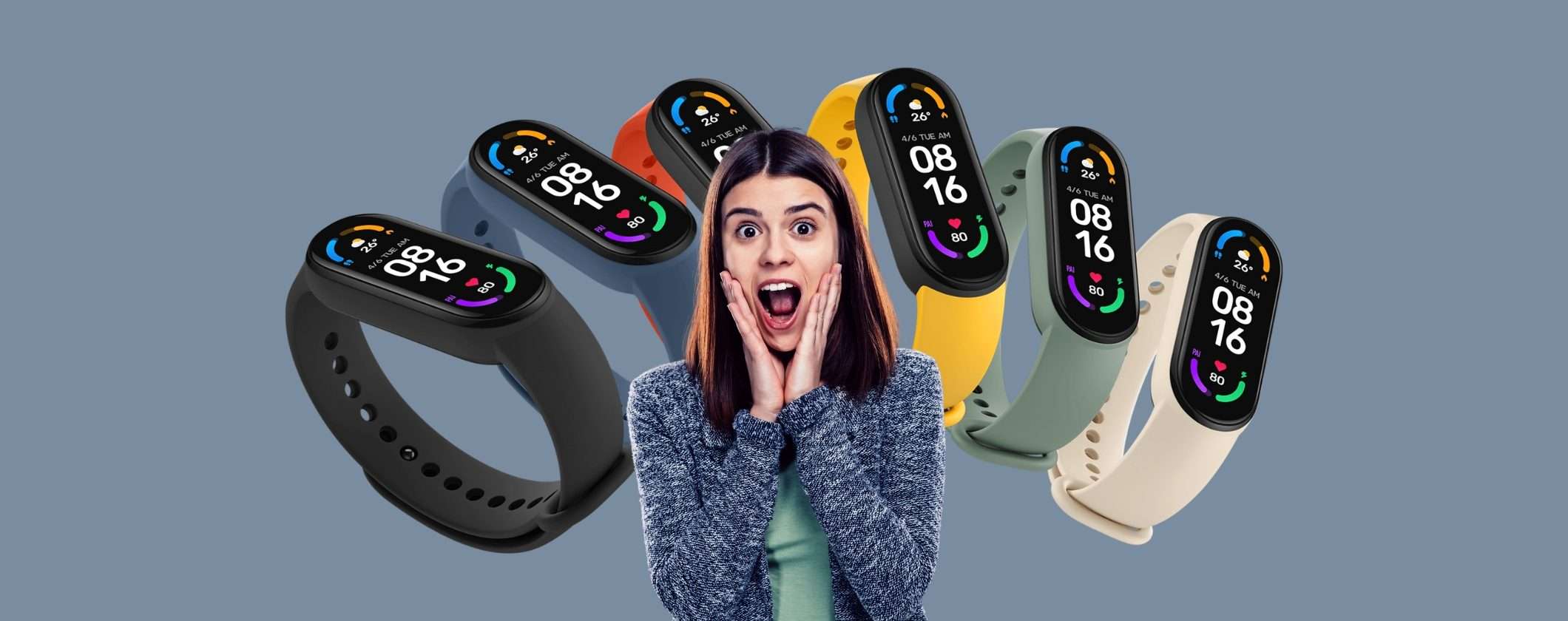 Volantino Unieuro: Xiaomi Mi Smart Band 6 (quasi) in REGALO