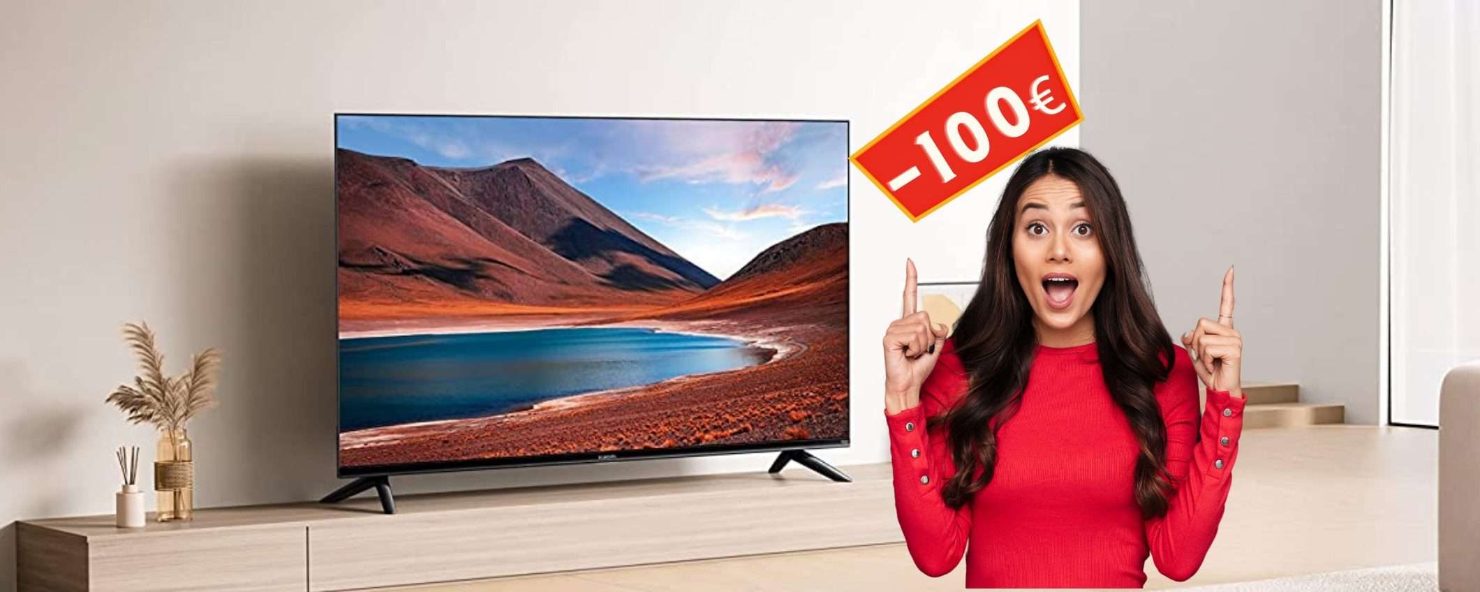 Xiaomi F2: smart Fire TV da 43 pollici a prezzo SCONVOLGENTE (-100€) Xiaomi F2: smart Fire TV da 43 pollici a prezzo SCONVOLGENTE (-100€)