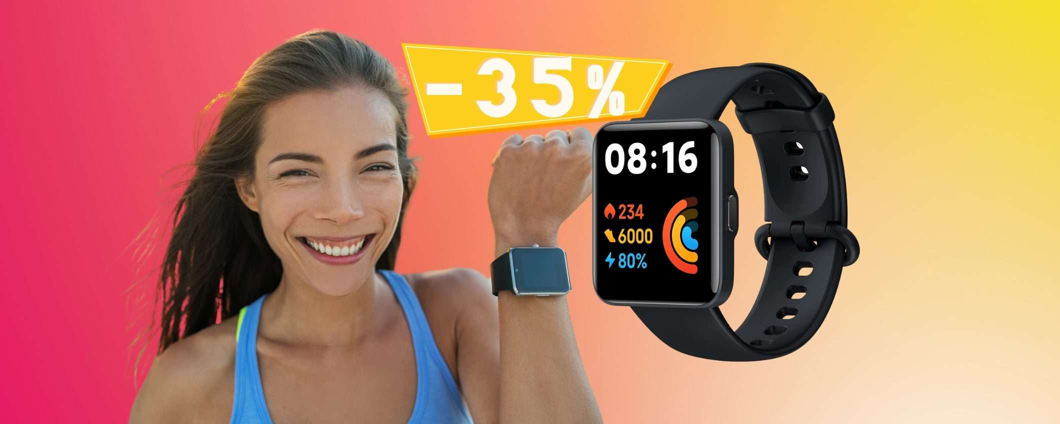 Xiaomi Redmi Watch 2 Lite: smartwatch a 52€ da prendere SUBITO Xiaomi Redmi Watch 2 Lite: smartwatch a 52€ da prendere SUBITO