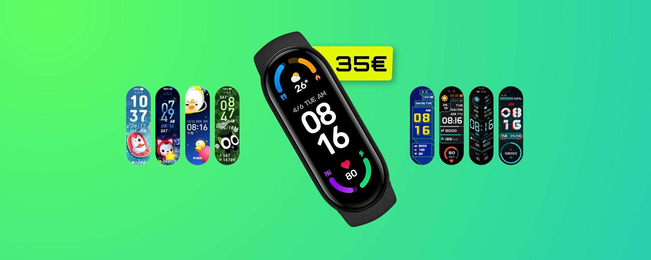 Xiaomi Band 6: per avere IL MEGLIO ti bastano solamente 35€ Xiaomi Band 6: per avere IL MEGLIO ti bastano solamente 35€