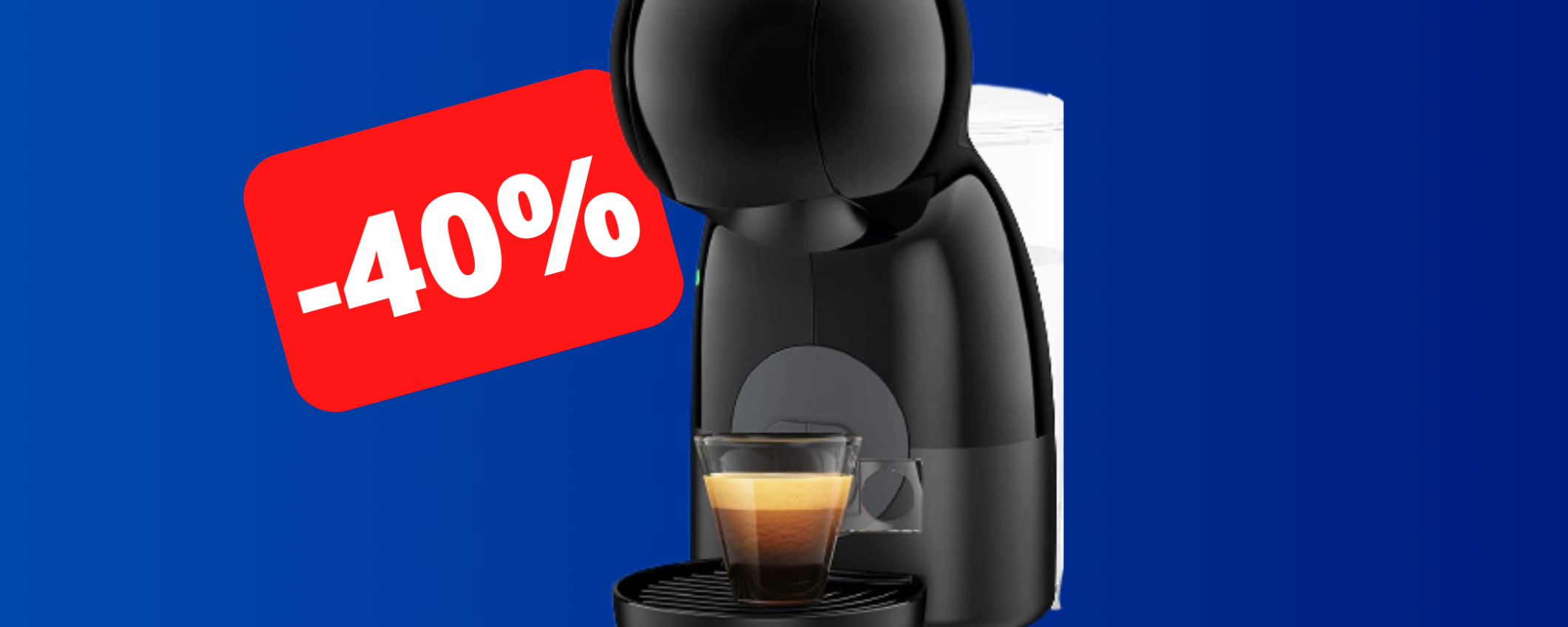 Nescafé Dolce Gusto Piccolo XS ad un prezzo super (-40%) su Amazon Nescafé Dolce Gusto Piccolo XS ad un prezzo super (-40%) su Amazon