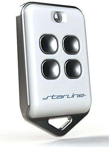 STARLINE RADIOCOMANDO Universale Twin AU4T 433 MHz codice Fisso 4 Tasti