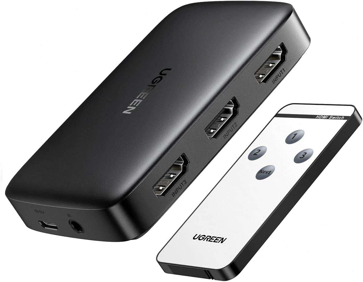 UGREEN HDMI Switch 4K 3 in 1 out