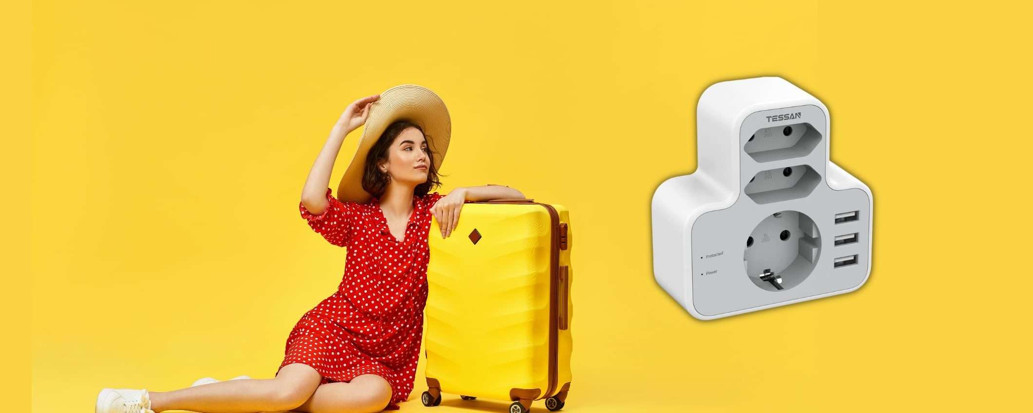 Viaggi molto? Questo adattatore di prese USA in offerta ti salverà (19€) Viaggi molto? Questo adattatore di prese USA in offerta ti salverà (19€)