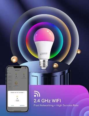 Aigostar Lampadina WiFi Alexa