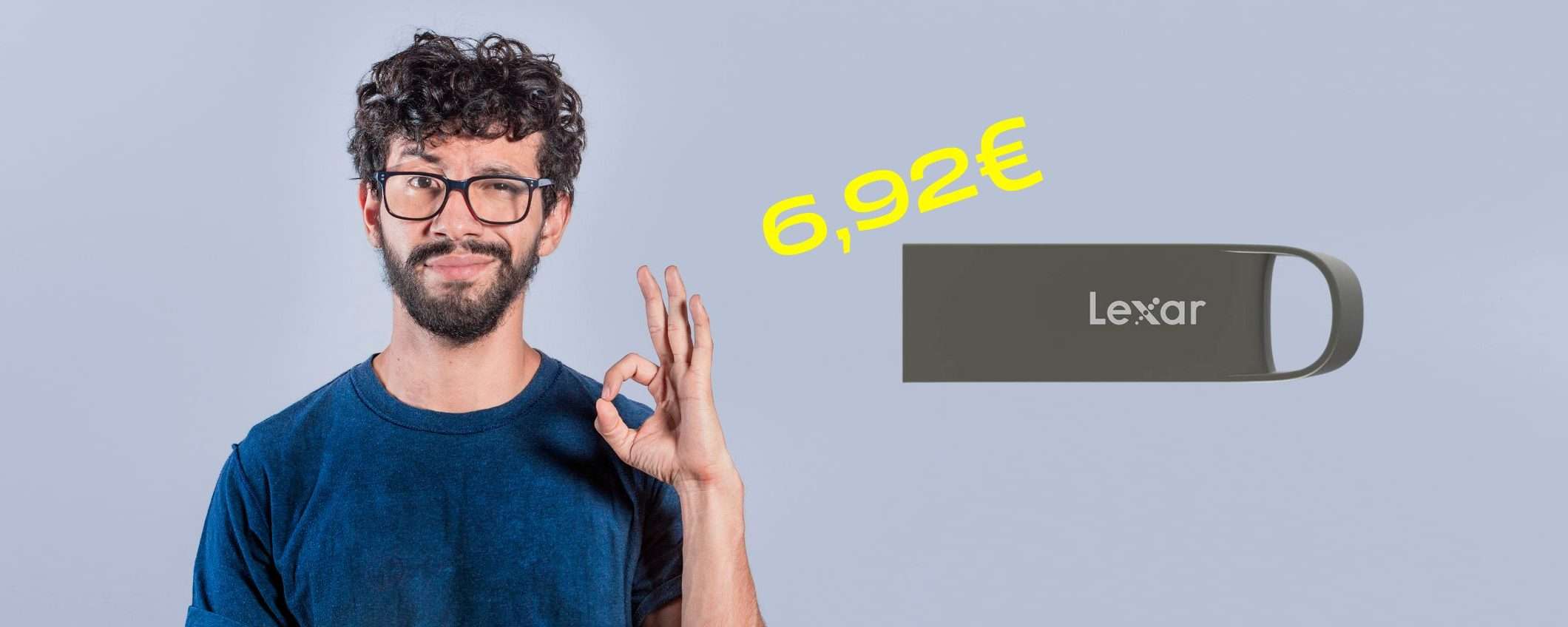 I tuoi dati sempre con te con questa chiavetta USB a 7€ su Amazon I tuoi dati sempre con te con questa chiavetta USB a 7€ su Amazon
