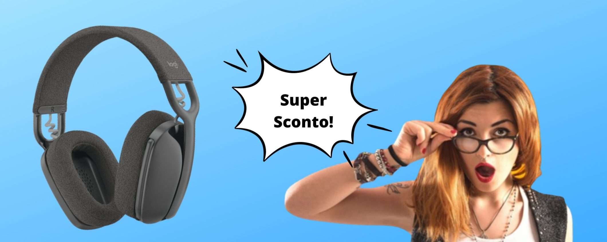 Queste cuffie Logitech sono il top, ora con 50€ di sconto su Amazon Queste cuffie Logitech sono il top, ora con 50€ di sconto su Amazon