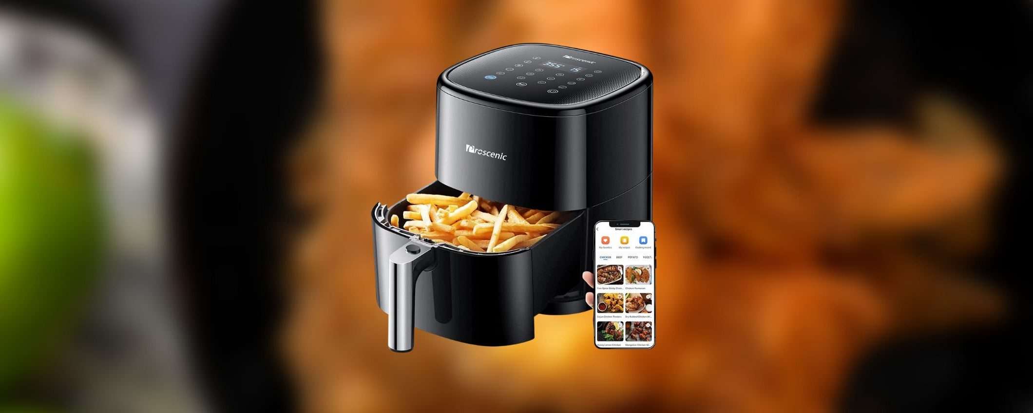 Friggitrice ad aria da 5L compatibile con Alexa, offerta di 40 euro su Amazon Friggitrice ad aria da 5L compatibile con Alexa, offerta di 40 euro su Amazon
