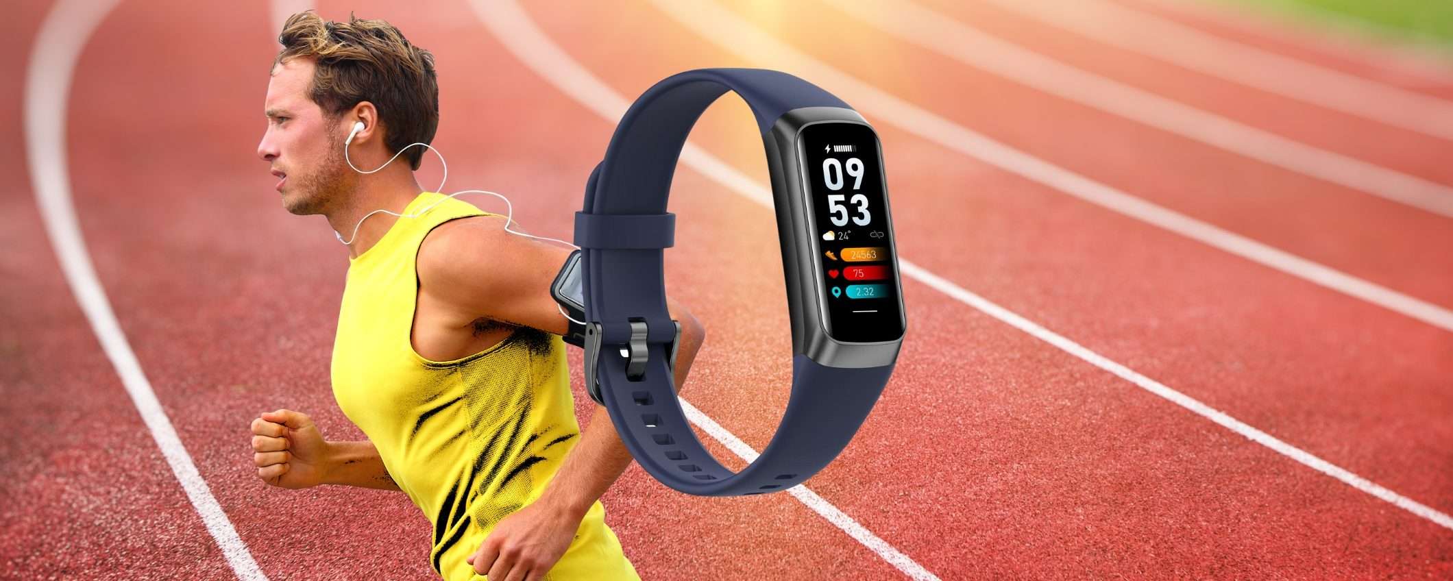 Smartwatch AMOLED impermeabile: come un coach al polso (-57%) Smartwatch AMOLED impermeabile: come un coach al polso (-57%)