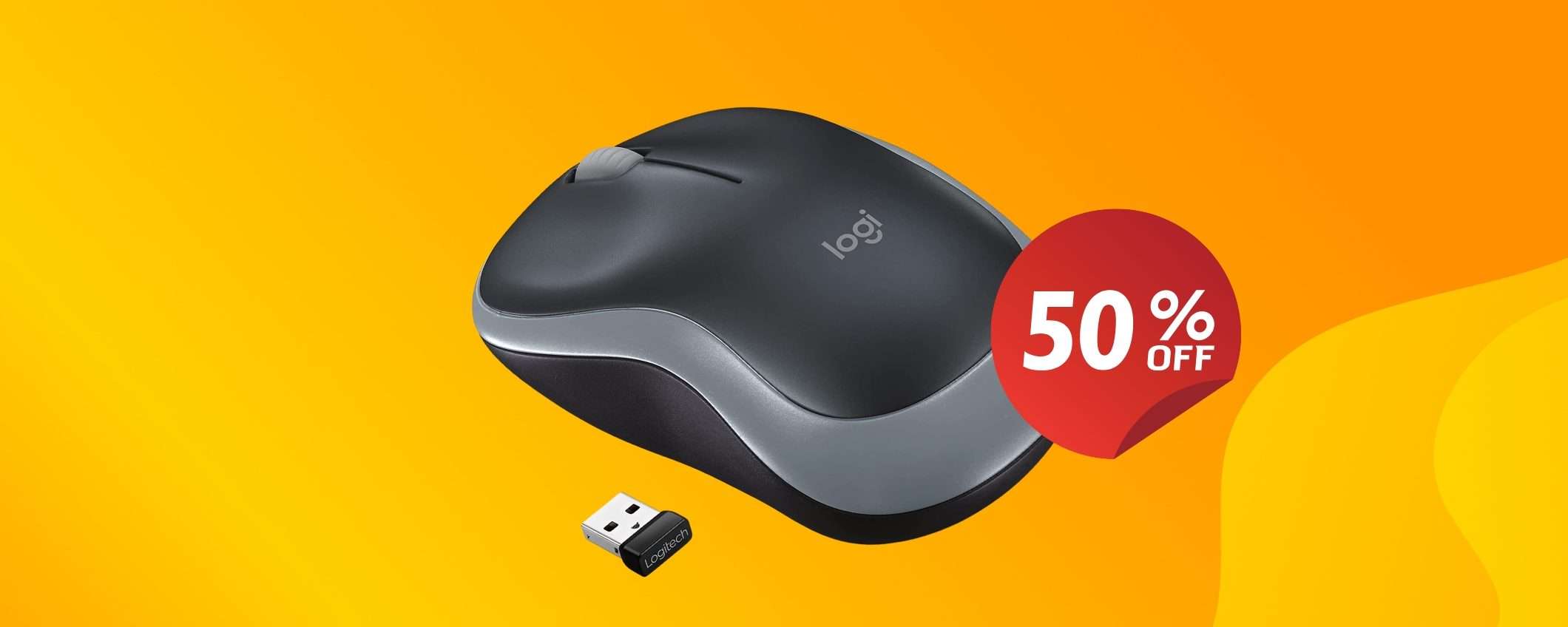 PRECIPITA il prezzo del Logitech M185: il mouse wireless che meriti PRECIPITA il prezzo del Logitech M185: il mouse wireless che meriti