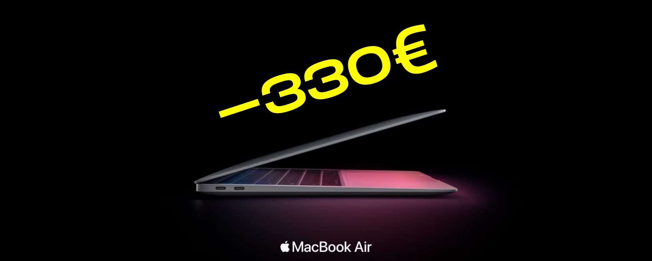 MacBook Air: sconto FOLLIA su Amazon, risparmi 330 euro e lo paghi a rate MacBook Air: sconto FOLLIA su Amazon, risparmi 330 euro e lo paghi a rate