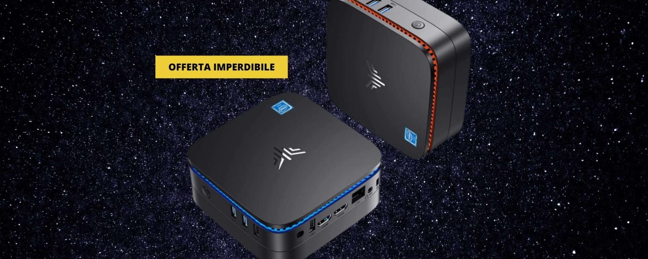 Mini PC con Windows 11 Pro, 16GB di RAM e SSD da 512GB in super offerta: risparmia oltre 130€ Mini PC con Windows 11 Pro, 16GB di RAM e SSD da 512GB in super offerta: risparmia oltre 130€