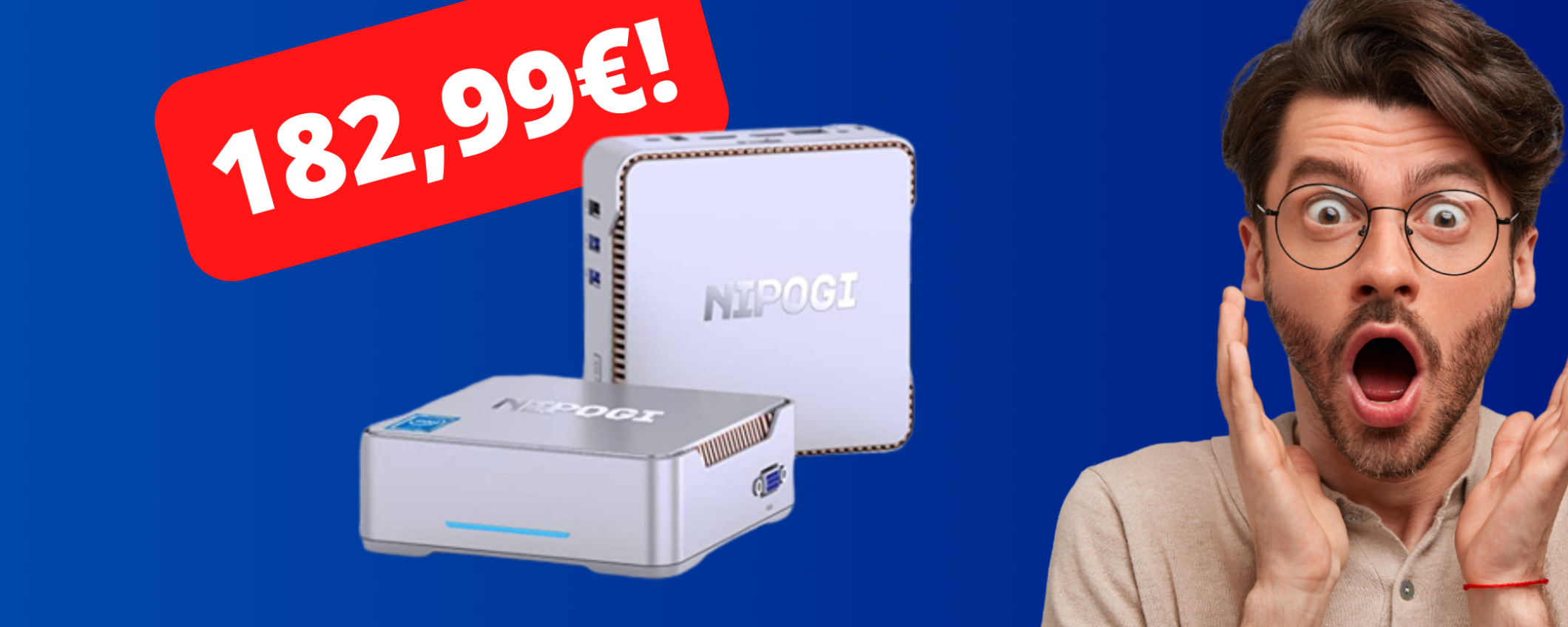 Mini PC con Windows 11 Pro a meno di 200€: l'offerta imperdibile del giorno Mini PC con Windows 11 Pro a meno di 200€: l'offerta imperdibile del giorno