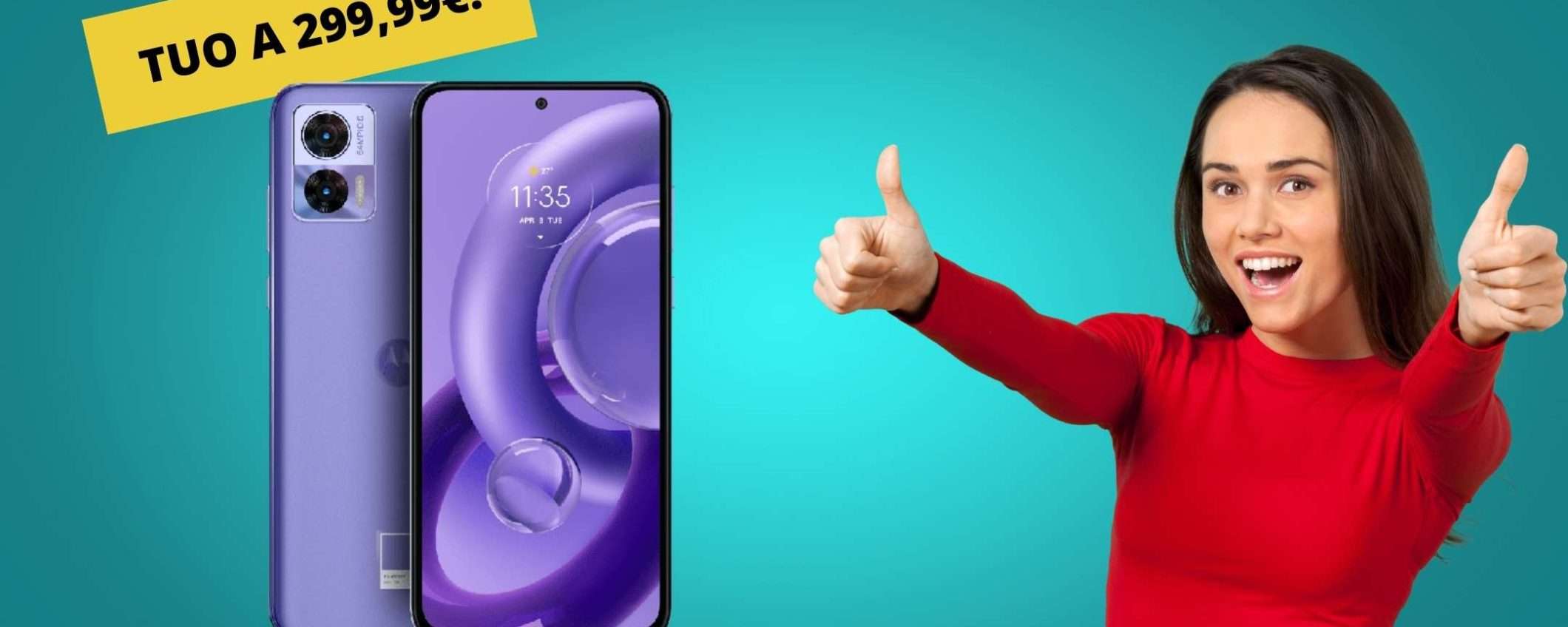 Il Motorola Edge 30 Neo 5G ad un prezzo imbattile: oggi a meno di 300€ Il Motorola Edge 30 Neo 5G ad un prezzo imbattile: oggi a meno di 300€