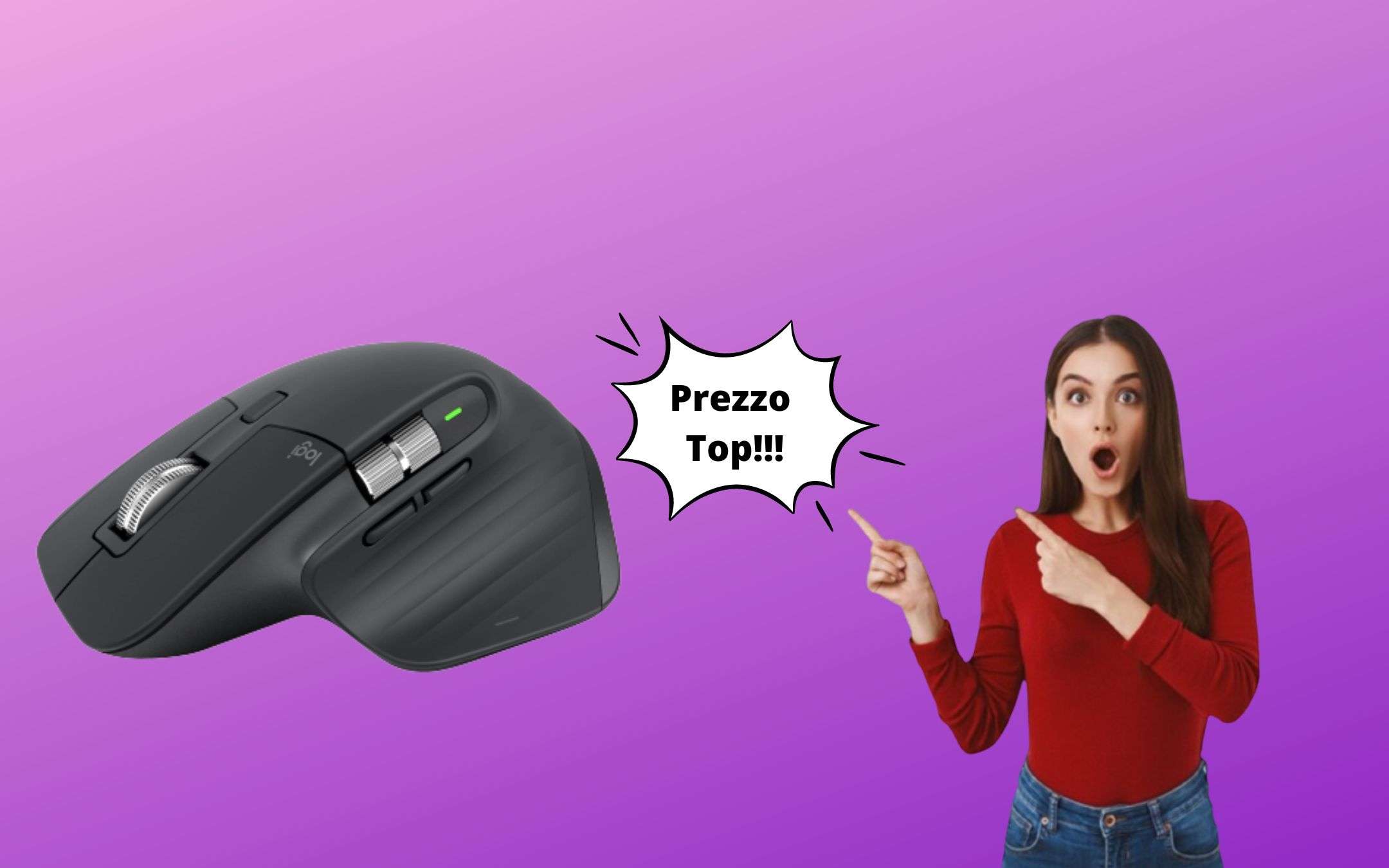 Mouse senza fili Logitech, il TOP è ora disponibile con uno SCONTO FOLLE