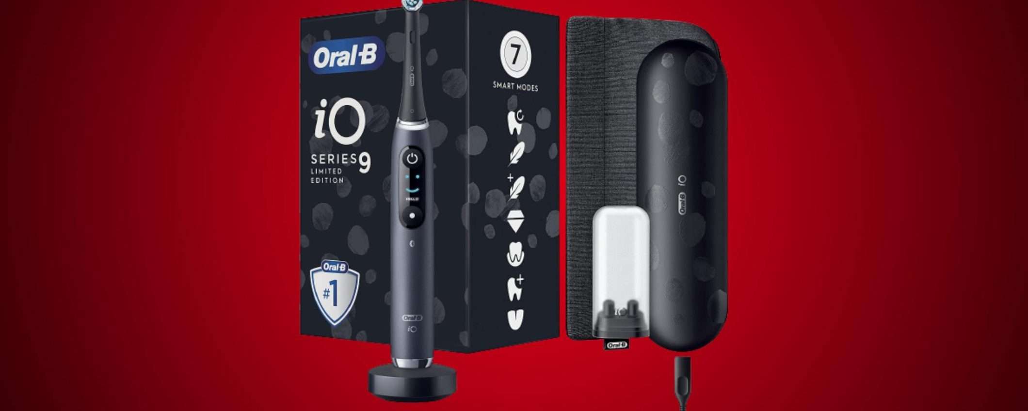 Oral-B iO9: il re degli spazzolini elettrici è in offerta su Amazon (-43%) Oral-B iO9: il re degli spazzolini elettrici è in offerta su Amazon (-43%)