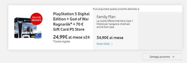 PS5 Vodafone