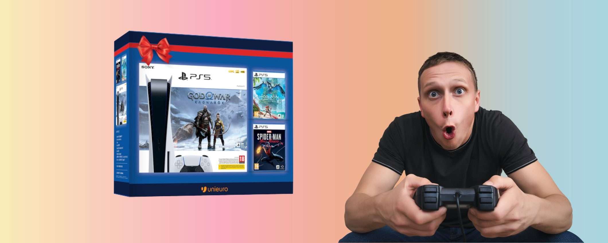 PS5 disponibile ADESSO da Unieuro: tuo un bundle eccezionale PS5 disponibile ADESSO da Unieuro: tuo un bundle eccezionale