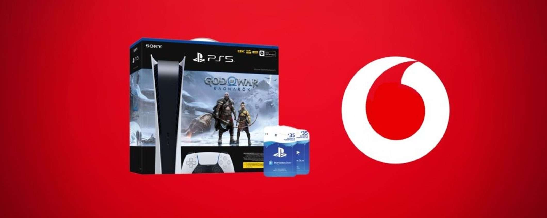 PlayStation 5: PROMO BOMBA, in esclusiva con Vodafone