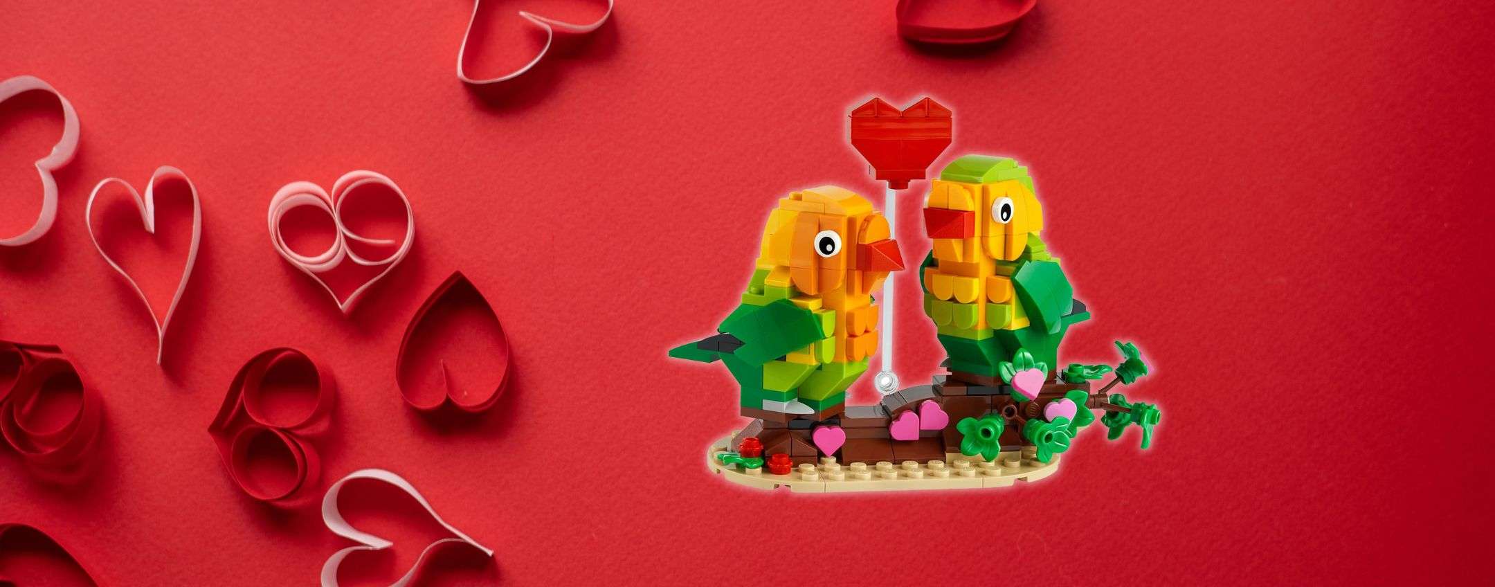 San Valentino è già arrivato con questo romantico set LEGO in offerta (-27%)
