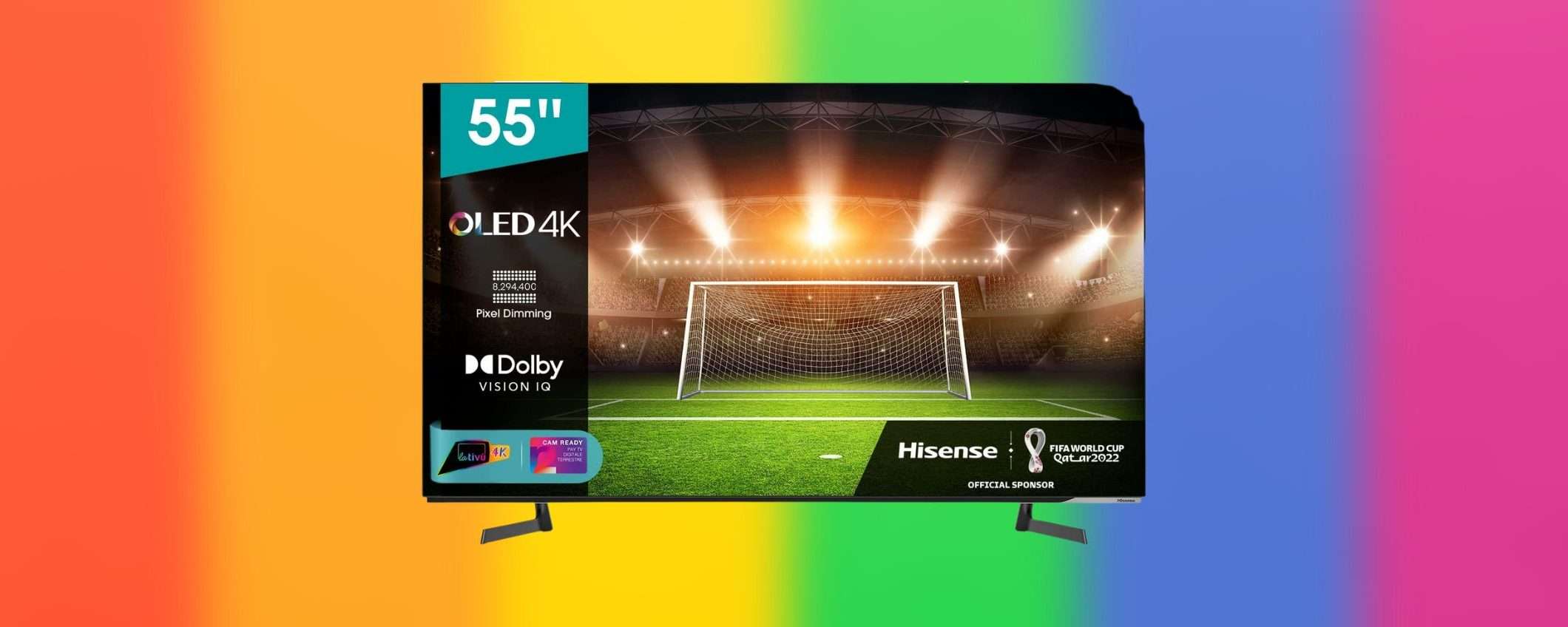 Smart TV Hisense OLED 4K da 55 Smart TV Hisense OLED 4K da 55