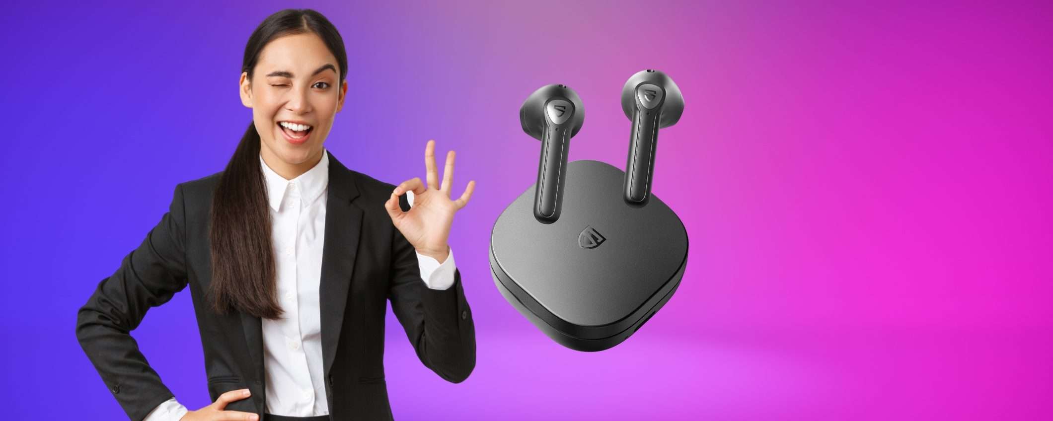 SoundPEATS TrueAir2: le TWS che alle orecchie sono uno SPASSO (-40%) SoundPEATS TrueAir2: le TWS che alle orecchie sono uno SPASSO (-40%)
