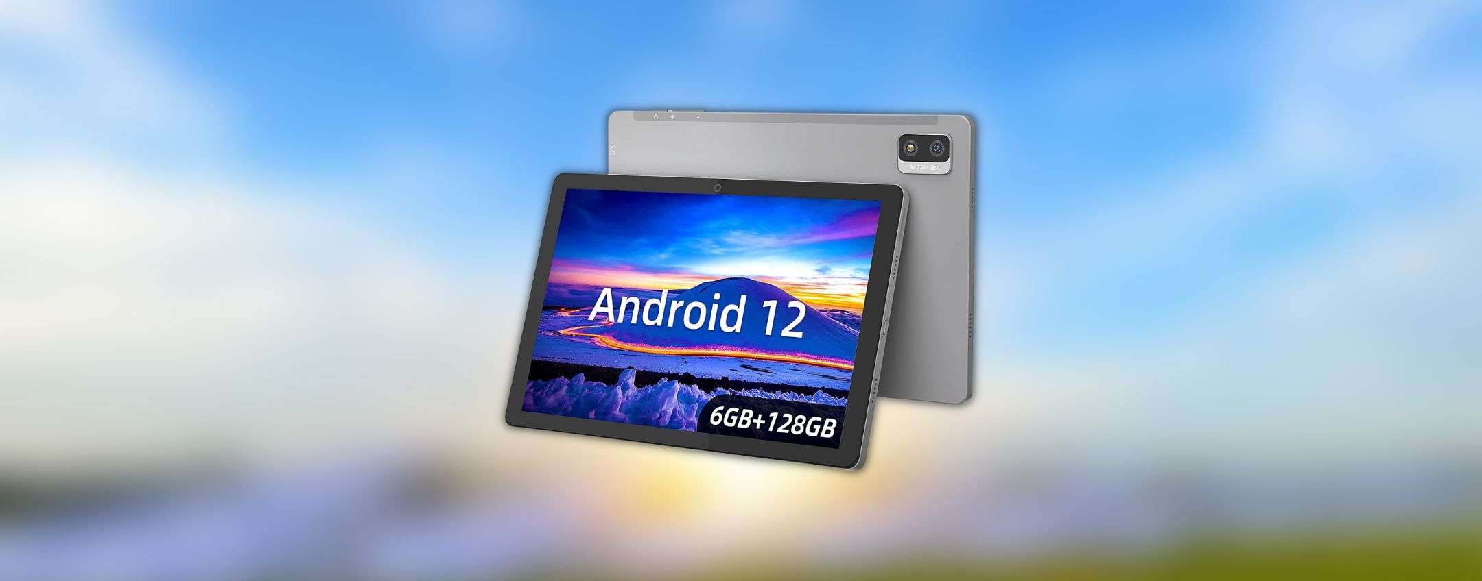 SHOCK AMAZON: Tablet Android 12 con l'80% di sconto, sta andando a ruba