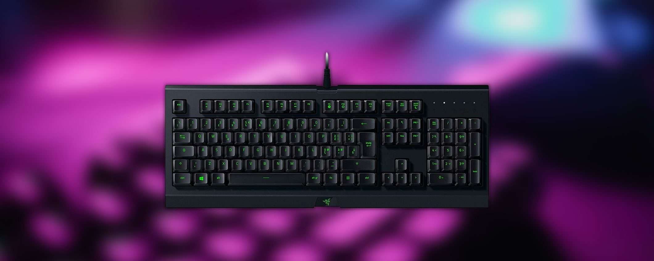 Tastiera da gaming Razer: FUORITUTTO Amazon pazzesco (-60%) Tastiera da gaming Razer: FUORITUTTO Amazon pazzesco (-60%)