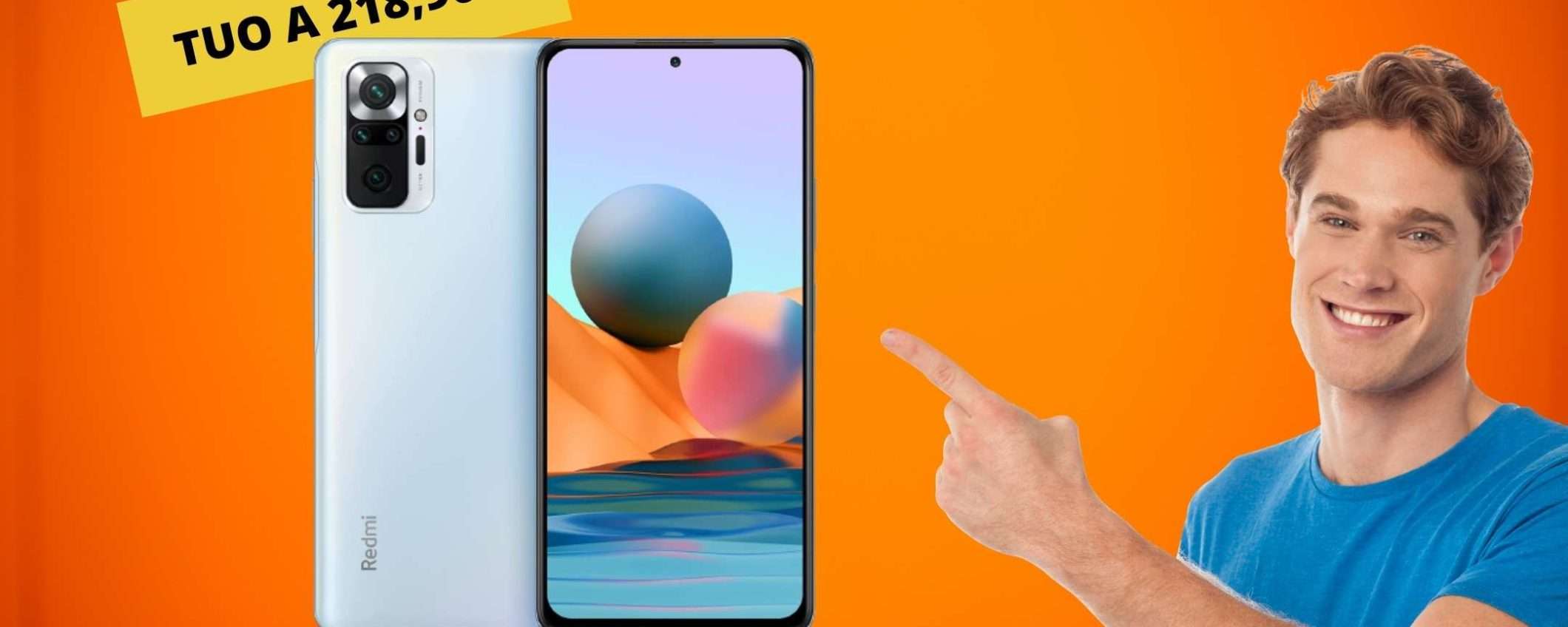 Redmi Note 10 Pro, fotocamera da 108MP ma un prezzo super: oggi è tuo a 218,90€ Redmi Note 10 Pro, fotocamera da 108MP ma un prezzo super: oggi è tuo a 218,90€